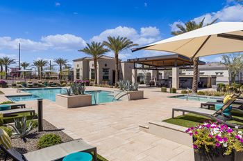 Resort style pool